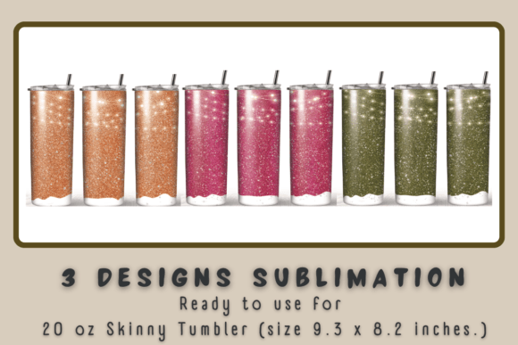 Christmas Glitter Light Bundle Tumbler