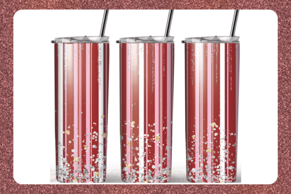 Christmas Glitter Tumbler Wrap