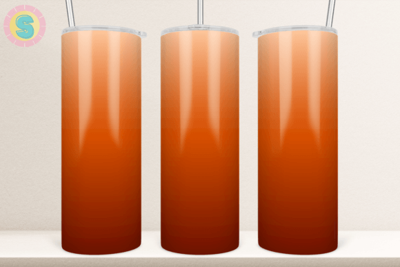Fall Ombre 20Oz Tumbler Sublimation PNG