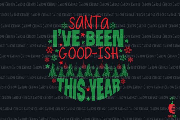 Funny Round Christmas Quotes SVG