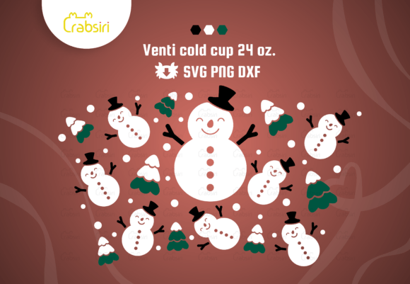 Snowman Funny Cold Cup No Hole