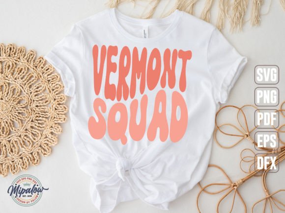 Vermont Squad State Vintage SVG